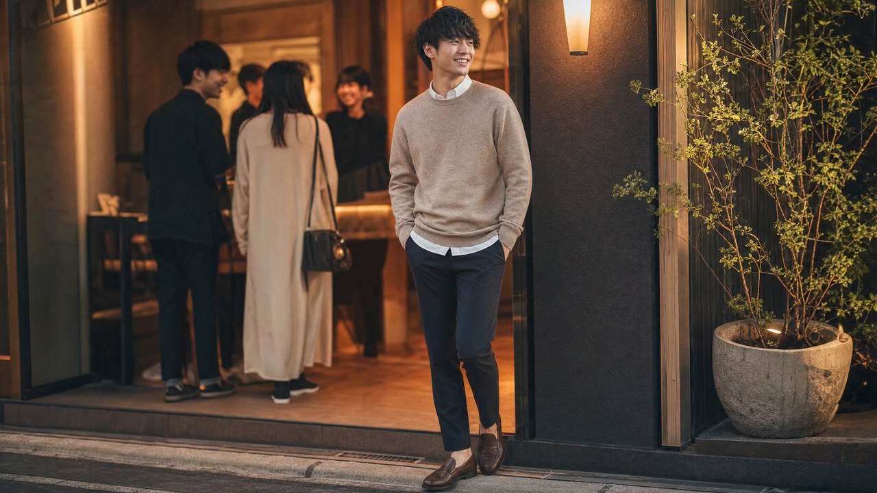 大学生 サークル・飲み会コーデ メンズ2026 イメージ3